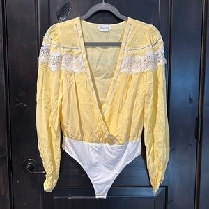 NWOT Revolve Lovers & Friends Bodysuit, Size Small